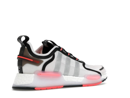 adidas NMD R1 V3 White Matte Silver Crimson