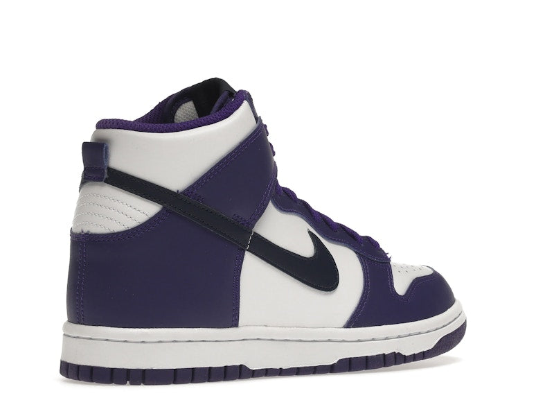 Nike Dunk High Electro Purple Midnight Navy (GS)