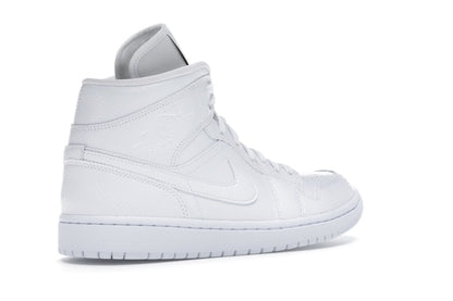 Jordan 1 Mid White Snakeskin (Women's)