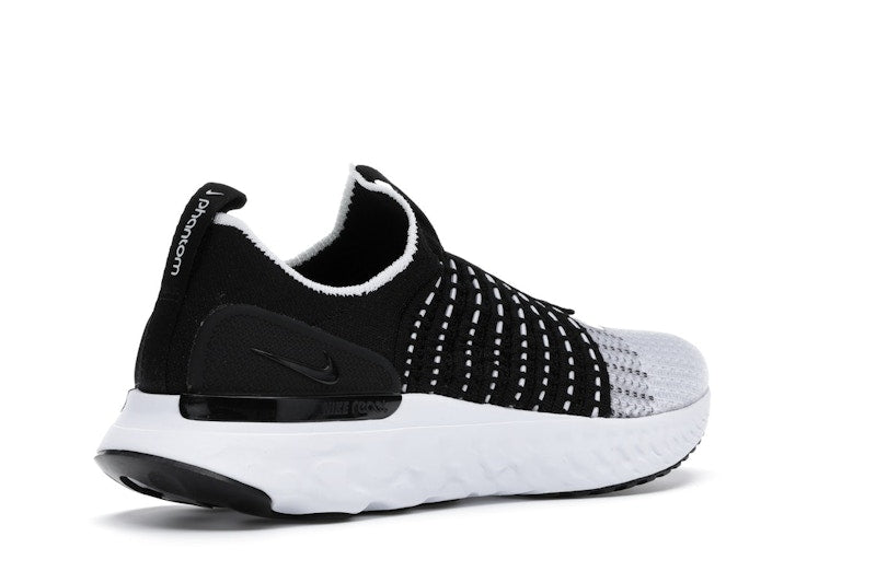 Nike React Phantom Run Flyknit 2 Black White (Women's)