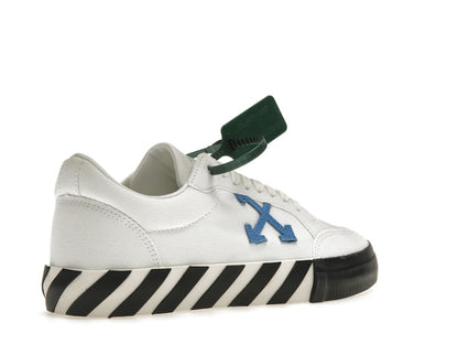 OFF-WHITE Low Vulcanized Canvas White Blue