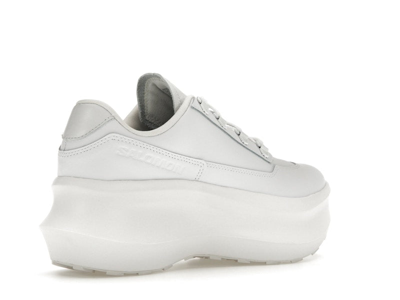 Salomon SR811 Leather Platform Comme des Garcons White