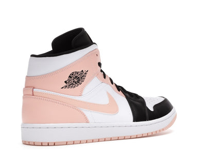 Jordan 1 Mid Arctic Orange Black Toe