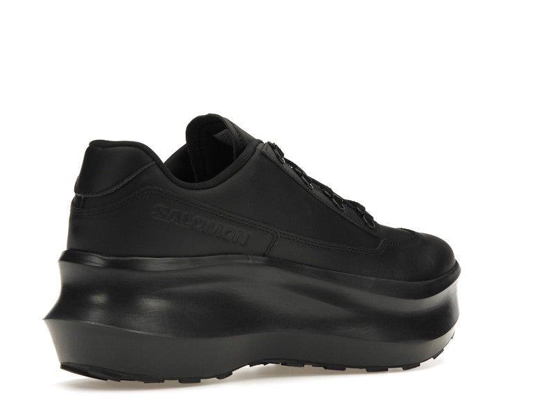 Salomon SR811 Leather Platform Comme des Garcons Black