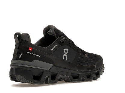 On Running Cloudwander Waterproof Black Eclipse (Women's)