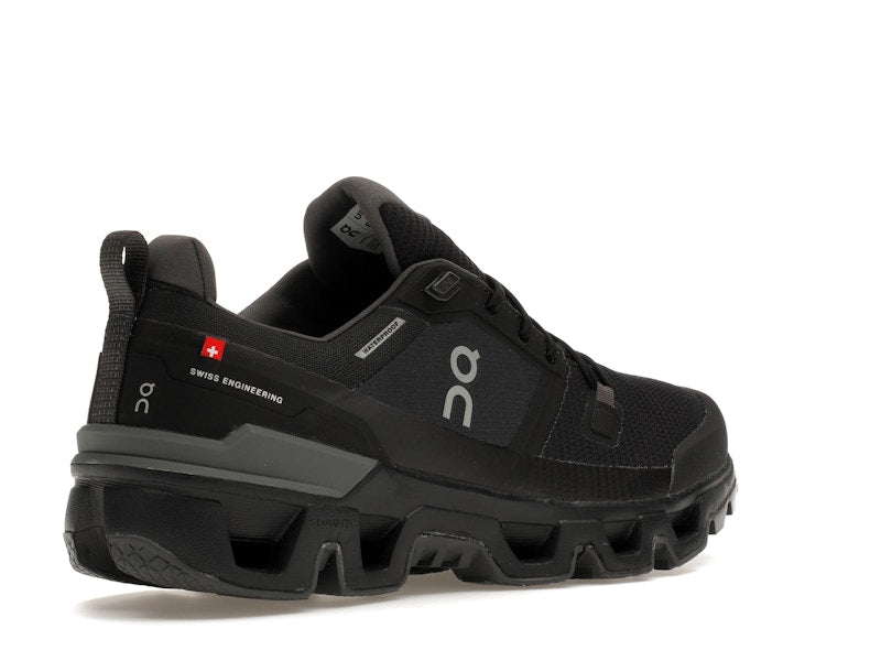 On Running Cloudwander Waterproof Black Eclipse (Women's)