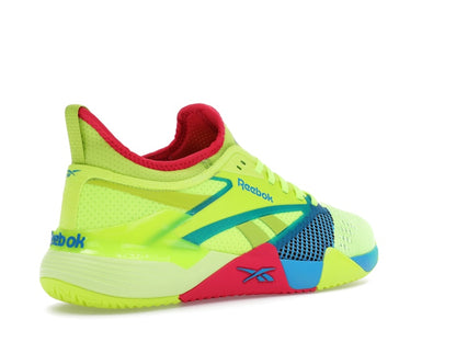 Reebok Nano Court Digital Lime Aqua Bold Pink