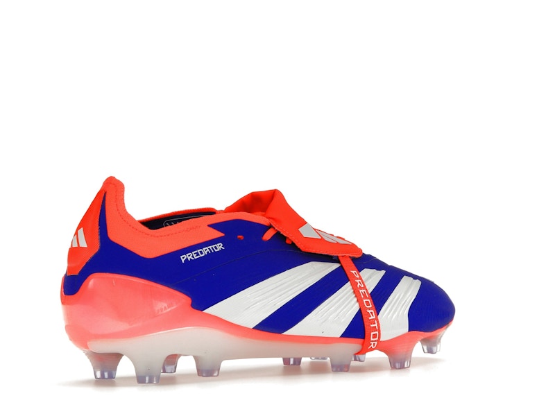 adidas Predator Elite Foldover Tongue FG Lucid Blue Solar Red