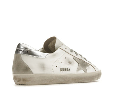 Golden Goose Super-Star White Silver (Women's)