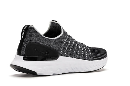 Nike React Phantom Run Flyknit 2 Black White Blend