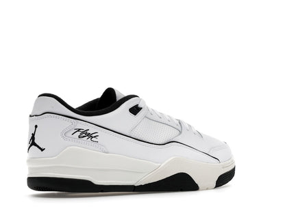 Jordan Flight Court White Sail Black