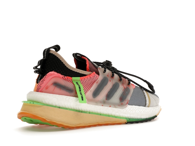 adidas X_PLRBOOST Helen Kirkum Aluminium Core Black Lucid Lime