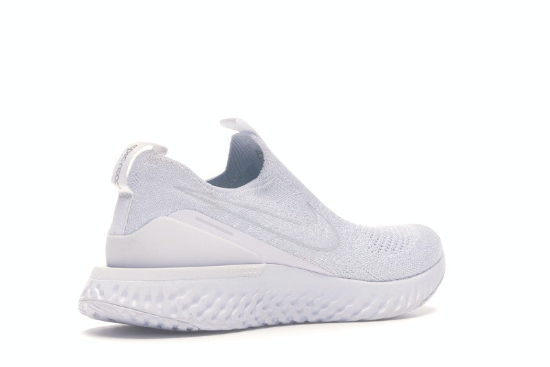 Nike Epic Phantom React Flyknit White Pure Platinum (Women's)