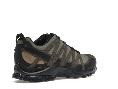 Salomon XA Pro 3D Distressed Leather Dark Earth Black