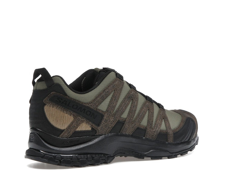 Salomon XA Pro 3D Distressed Leather Dark Earth Black