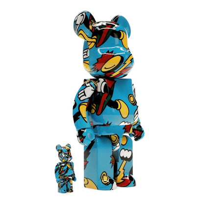Bearbrick Grafflex 100% & 400% Set