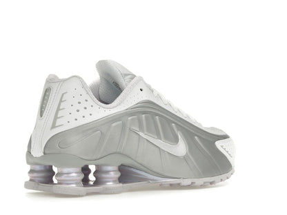 Nike Shox R4 White Metallic Platinum Barely Grape (Women's)