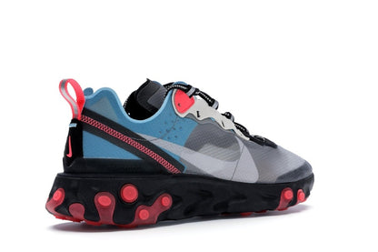 Nike React Element 87 Blue Chill Solar Red