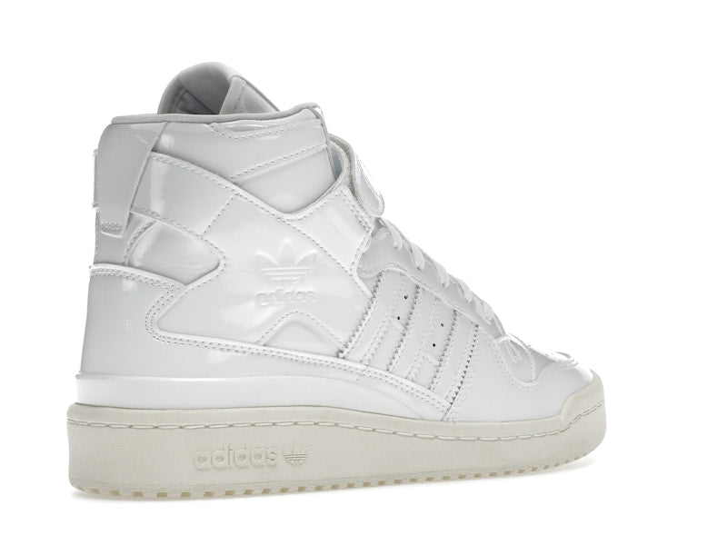 adidas Forum Mid Triple White Patent Leather (Women's)
