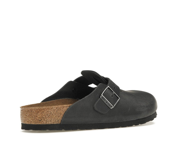 Birkenstock Boston Oiled Leather Black