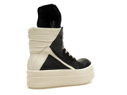 Rick Owens Mega Bumper Geobasket Black Milk