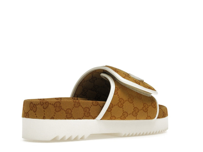 Gucci x Adidas Monogram Slide Mesa