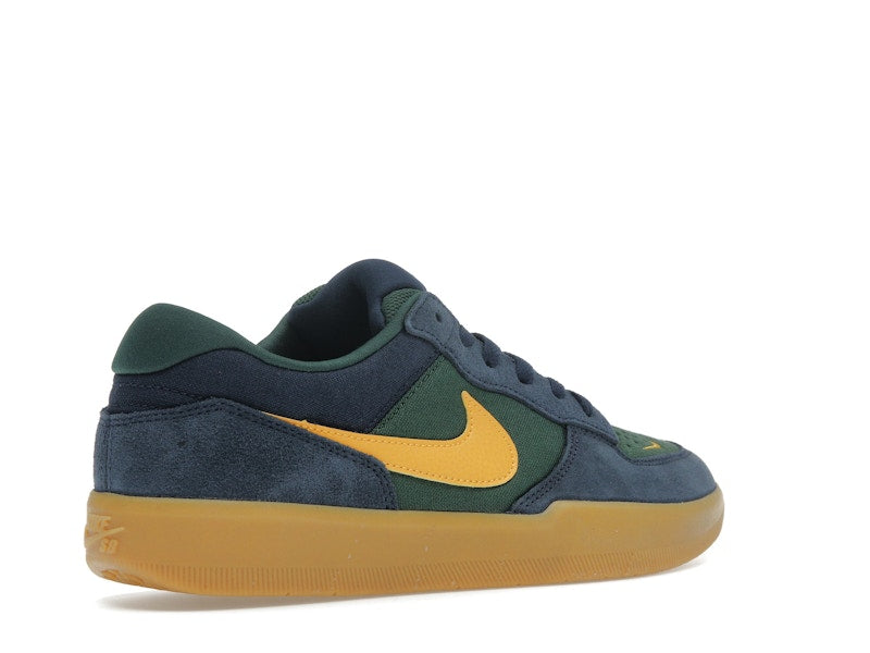 Nike SB Force 58 Midnight Navy Fir Gum Light Brown University Gold