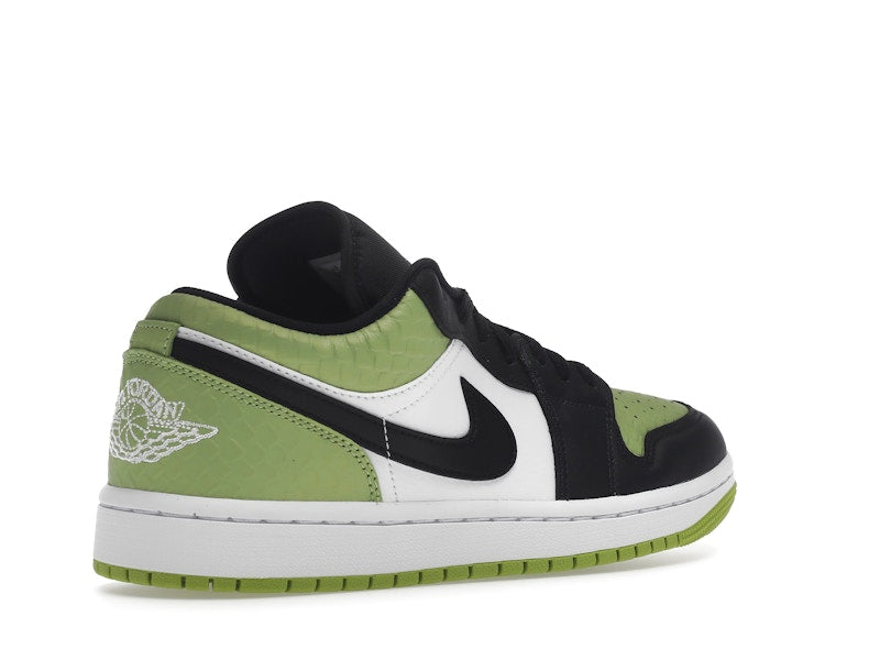Jordan 1 Low Snakeskin Vivid Green (Women's)