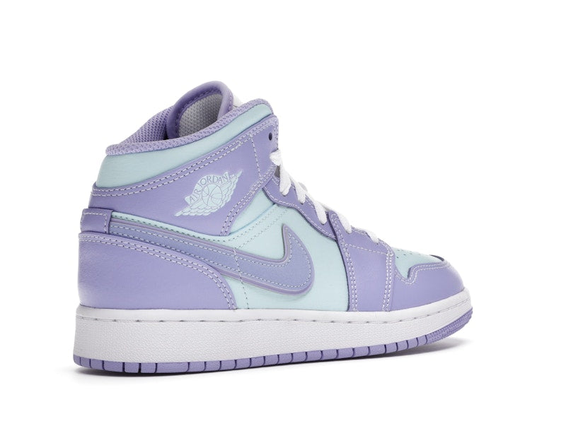 Jordan 1 Mid Purple Aqua (GS)
