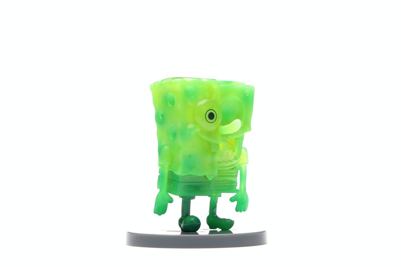 Jason Freeny x Nickelodeon Spongebob Hidden Dissectibles Spongebob Chase Figure Green
