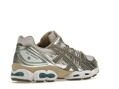 ASICS Gel-Nimbus 9 White Steel Grey
