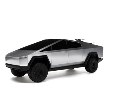 Hot Wheels x Tesla Cybertruck 1:10 Scale RC Car (2021 Version w/ Cyberquad)