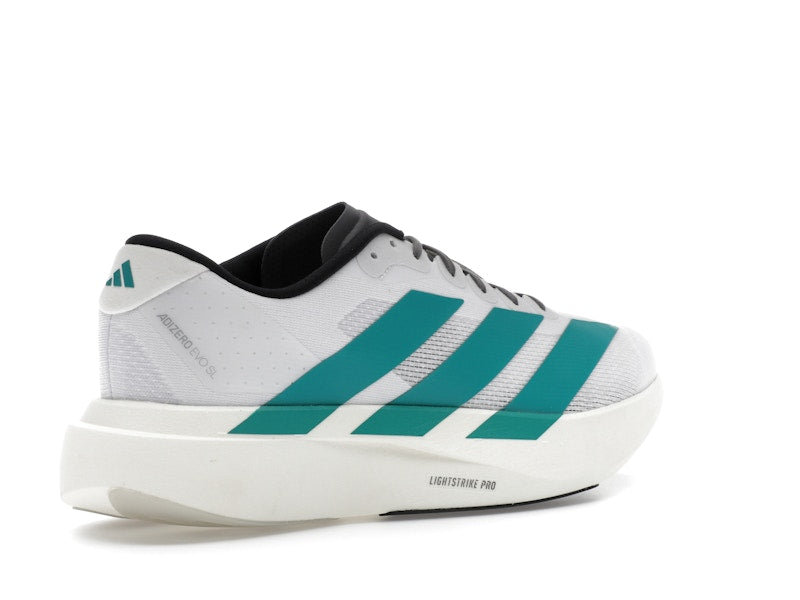 adidas Adizero Evo SL White Pure Teal