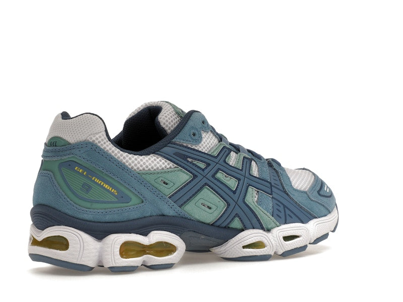 ASICS Gel-Nimbus 9 Grey Floss Blue Green
