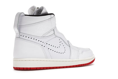 Jordan 1 Retro High Zip White University Red