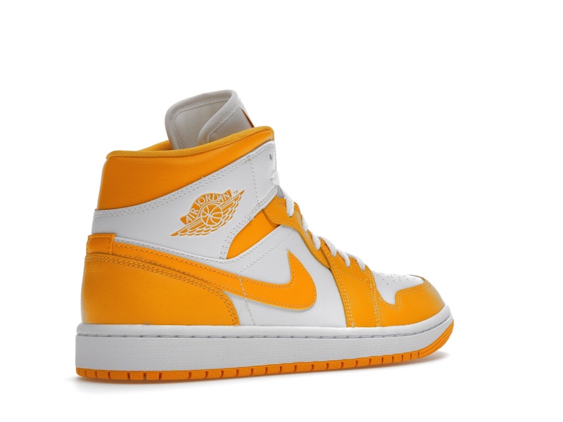 Jordan 1 Mid White University Gold (Women's)