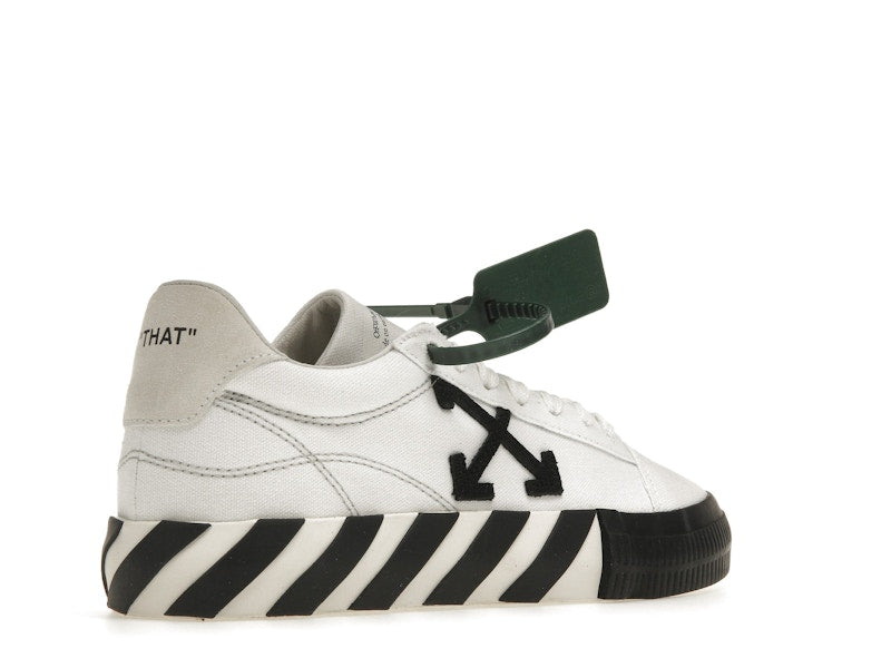 OFF-WHITE Vulc Low Canvas White Black SS22 (Women's)
