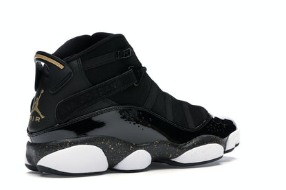 Jordan 6 Rings Black Metallic Gold White