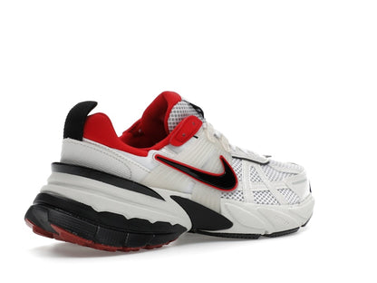 Nike V2K Run Metallic White University Red