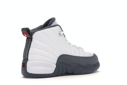Jordan 12 Retro White Dark Grey (PS)