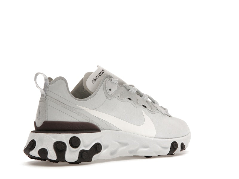 Nike React Element 55 Pure Platinum Thunder Grey