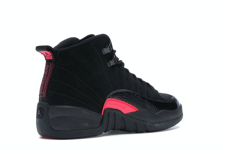 Jordan 12 Retro Black Rush Pink (GS)