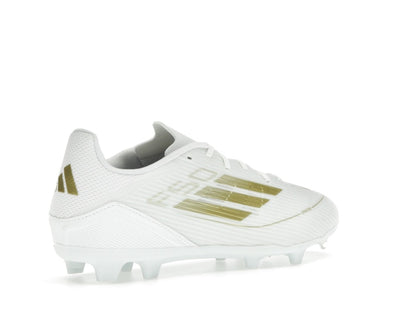 adidas F50 League Multi-Ground Cloud White Gold Metallic