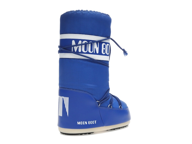 Moon Boot Icon Nylon Boot Electric Blue