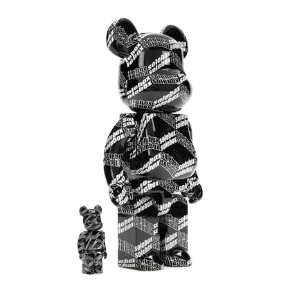 Bearbrick x Solebox Pattern 100% & 400% Set