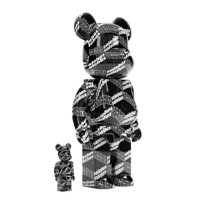 Bearbrick x Solebox Pattern 100% & 400% Set