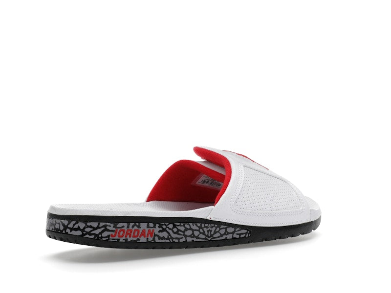 Jordan Hydro III Retro White University Red Cement
