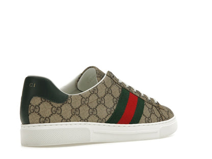 Gucci Ace Web Beige Ebony
