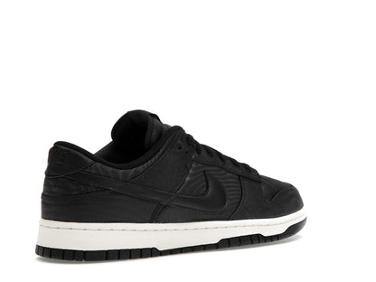 Nike Dunk Low Black Canvas