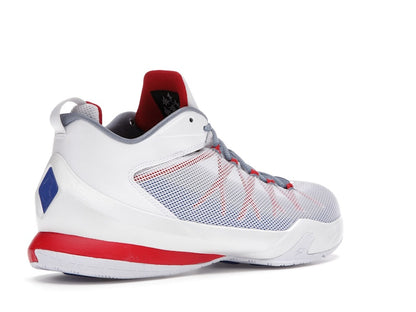Jordan Cp3.Viii Ae White/Game Royal-Spirit Red-Cool Blue